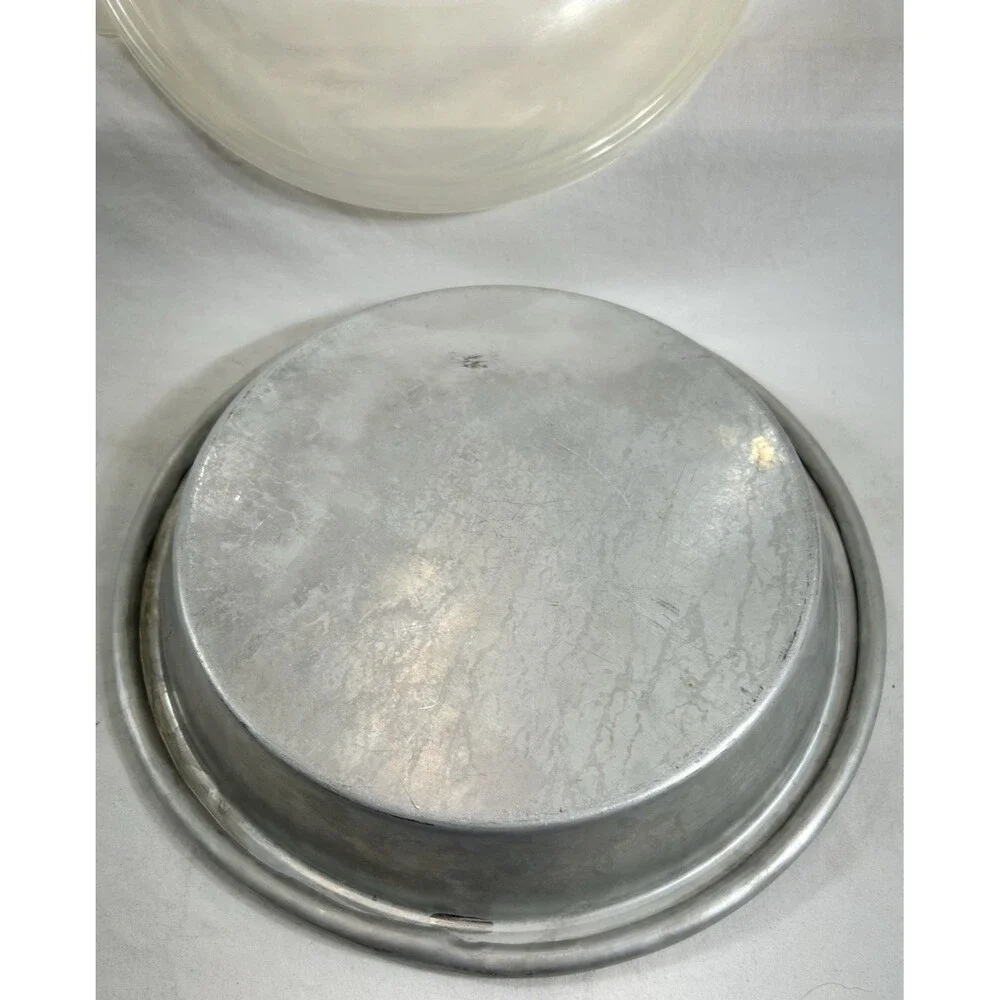 Vintage Nordic Ware Naturals Aluminum Pie Pan Domed Vented Lid 10